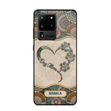 Personalized Dog Mom Heart Phone Case Printed NQDT0909