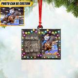 Personalized All Of Me Loves All Of You Horse Upload Photo Wood Ornament Printed DMVQ2409
