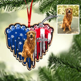 Personalized Dog Cattle Christmas Wood Ornament Printed 22SEP-HY27