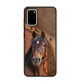 Personalized French Horse Lover Phone Case Printed 22SEP-HQ30