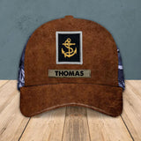 Personalized UK Veteran/ Solider Camo Rank Peaked Cap 3D Printed OCT22-HY21