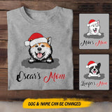 Personalized Dog Mom 3D Printed Tshirt QTHY0311