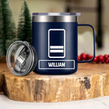 Personalized Swiss Veteran Laser Handle Cup Printed 22NOV-DT03