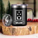 Personalized Netherland Veteran/Soldier Rank Laser Handle Cup Printed 22NOV-HY18