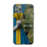 Personalized Sweden Solider/Veteran Rank Camo Phonecase 3D Printed 22DEC-HY07