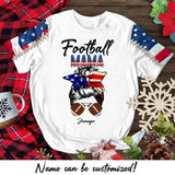 Personalized Football Mama 3D Printed Tshirt PNDT1312