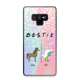 Personalized Bestie Unicorn Phonecase 3D Printed PNDT1312