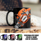 Personalized Arborist Black Mug Printed 22DEC-DT13