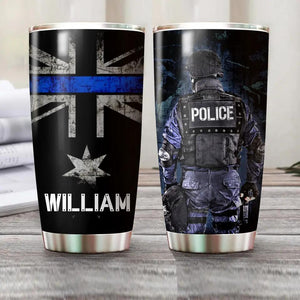 Personalized Australian Police Tumbler Printed QTHQ1412