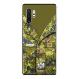 Personalized Canadian Soldier Camo Phone Case Printed 22MAR-HQ19