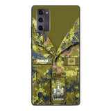 Personalized Canadian Soldier Camo Phone Case Printed 22MAR-HQ19