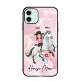 Personalized Horse Riding Girl Phonecase 3D Printed PNHY1912