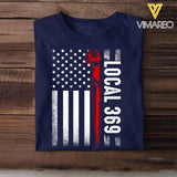 Personalized Us Ironworkers Flag With Your Own Local Tshirt Printed 22DEC-DT21