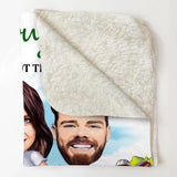 Personalized Your Image Yoy And Me We Got This Farm Couple Truck Quilt Blanket Printed QTDT2712