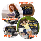 Personalized Cat Mom Quilt Blanket Printed Gift For Cat Lover PNHQ3012
