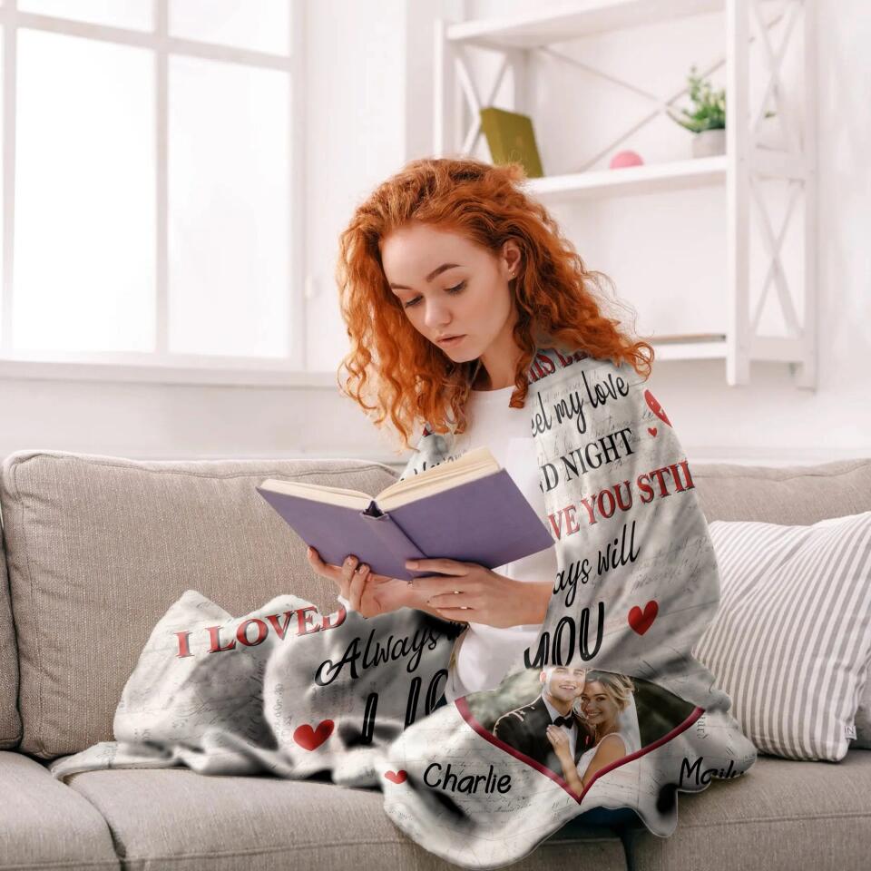 Personalized When You Need A Hug Hold This Blanket Tight, I Have Filled It With Wishes, Hope, Love And Light Couple Quilt Blanket Printed PNHY3012