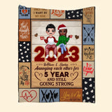 Personalized Couple You And Me We Got This Quilt Blanket Printed PNHQ0401
