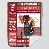 Personalized Couple You And Me We Got This Quilt Blanket Printed PNHQ0401