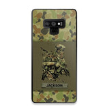 Personalized Australian Soldier/ Veteran Camo Phonecase 3D Printed 23JAN-HY10