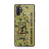 Personalized Australian Soldier/ Veteran Once A Soldier Always A Soldier Phonecase 3D Printed QTDT1101