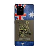 Personalized Australian Soldier/ Veteran Phonecase 3D Printed 23JAN-HY13