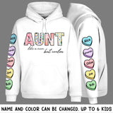 Personalized Aunt Like A mom But Cooler Hoodie or Sweater 3D Printed QTVD3101