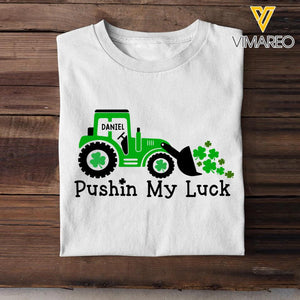 Personalized Punshin My Luck Truck Kid Tshirt Printed QTVQ0102