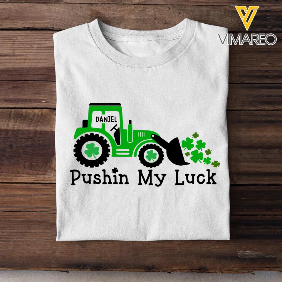 Personalized Punshin My Luck Truck Kid Tshirt Printed QTVQ0102