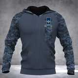 Personalized Canadian Solider/ Veteran With Name and Rank Camo Hoodie 3D Printed QTDT0202