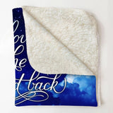 Personalized I Love You To The Moon And Back Cat Lovers Quilt Blanket Printed QTDT0302