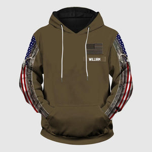 Personalized Deer Hunting Lovers  Hoodie 3D Printed QTVQ0402