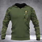 Personalized Canadian Solider/ Veteran I Served My Country What Did You Do Name and Rank Camo Hoodie 3D Printed 23FEB-DT06
