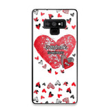 Personalized Grandma's Sweethearts & Kid's Name Phonecase Printed 23FEB-VD08