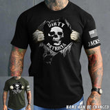 Personalized US Durty Patricia Printed Tshirts QTDT1002