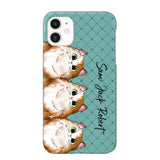 Personalized Cat Lovers With Colorful Background Phonecase Printed 23MAR-HQ10