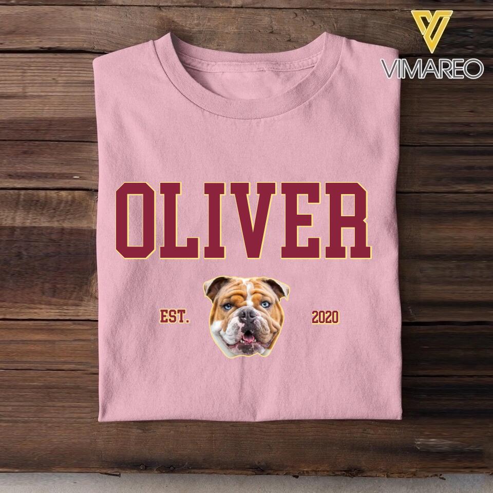Personalized Personalized Upload Photo Your Pet & Name Tshirt, Hoodie Printed QTHQ1303