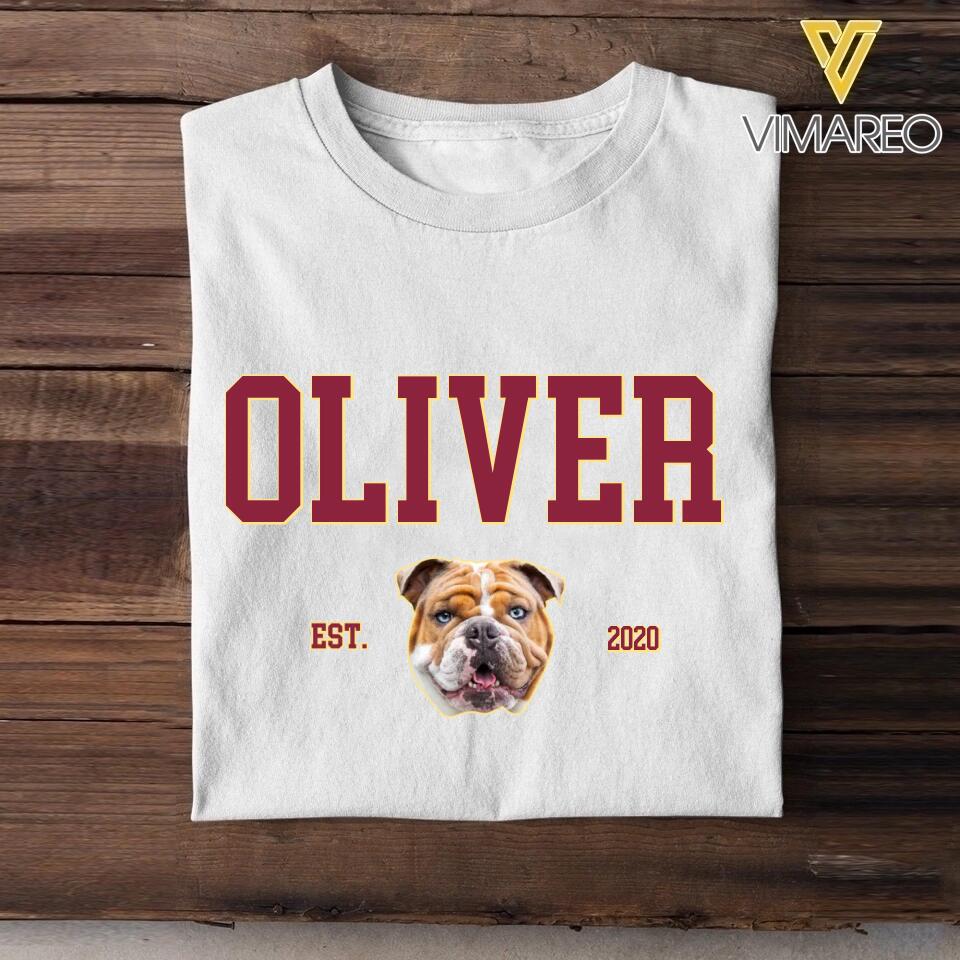 Personalized Personalized Upload Photo Your Pet & Name Tshirt, Hoodie Printed QTHQ1303
