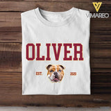 Personalized Personalized Upload Photo Your Pet & Name Tshirt, Hoodie Printed QTHQ1303