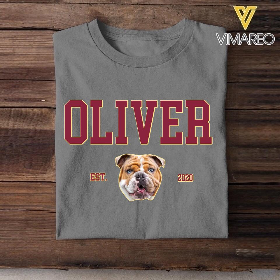 Personalized Personalized Upload Photo Your Pet & Name Tshirt, Hoodie Printed QTHQ1303