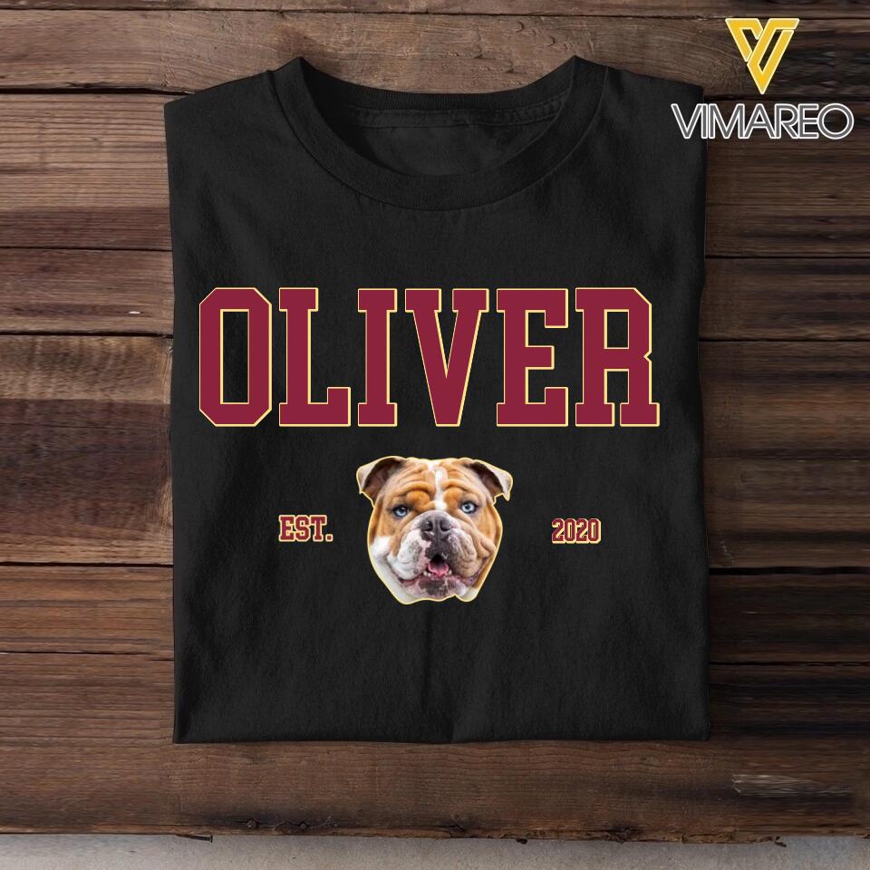 Personalized Personalized Upload Photo Your Pet & Name Tshirt, Hoodie Printed QTHQ1303