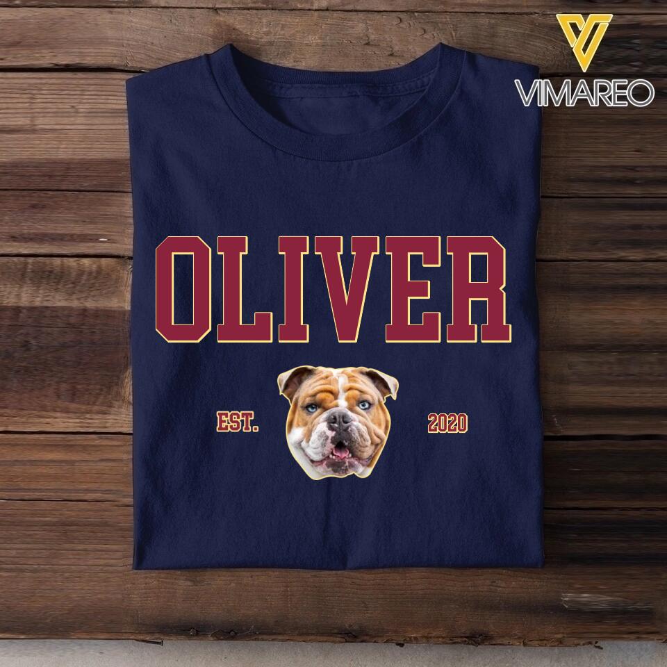 Personalized Personalized Upload Photo Your Pet & Name Tshirt, Hoodie Printed QTHQ1303
