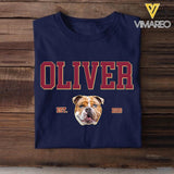Personalized Personalized Upload Photo Your Pet & Name Tshirt, Hoodie Printed QTHQ1303