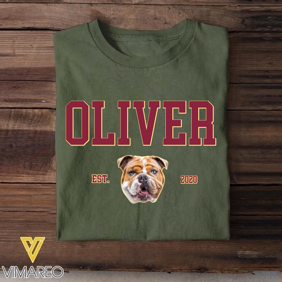 Personalized Personalized Upload Photo Your Pet & Name Tshirt, Hoodie Printed QTHQ1303