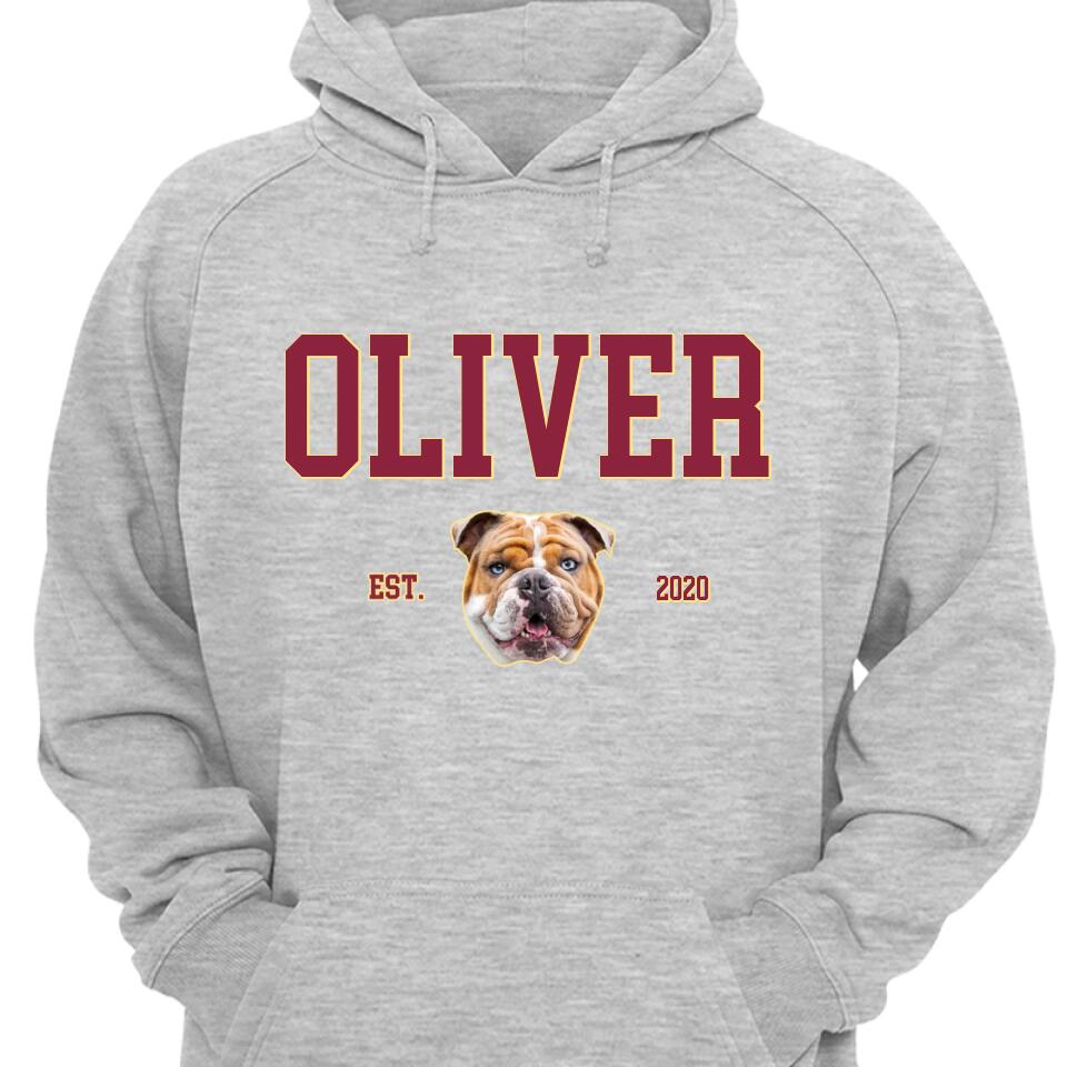 Personalized Personalized Upload Photo Your Pet & Name Tshirt, Hoodie Printed QTHQ1303