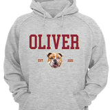 Personalized Personalized Upload Photo Your Pet & Name Tshirt, Hoodie Printed QTHQ1303
