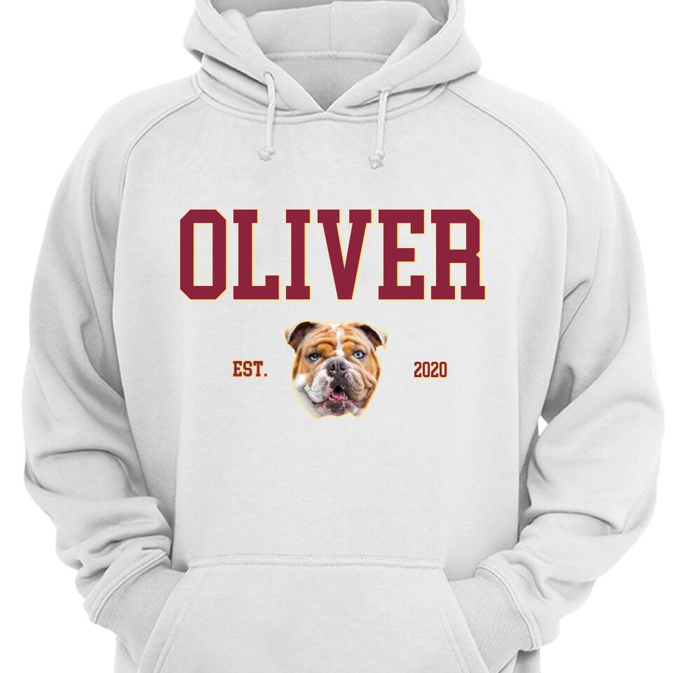 Personalized Personalized Upload Photo Your Pet & Name Tshirt, Hoodie Printed QTHQ1303