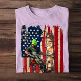 Personalized Upload Your Arborist Photo Tshirt Printed 23MAR-DT14