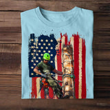 Personalized Upload Your Arborist Photo Tshirt Printed 23MAR-DT14