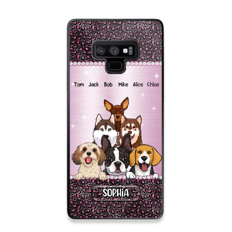Personalized Dogs & Name Dogs Lovers Gift Phonecase Printed 23MAR-HQ20