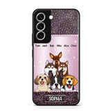 Personalized Dogs & Name Dogs Lovers Gift Phonecase Printed 23MAR-HQ20
